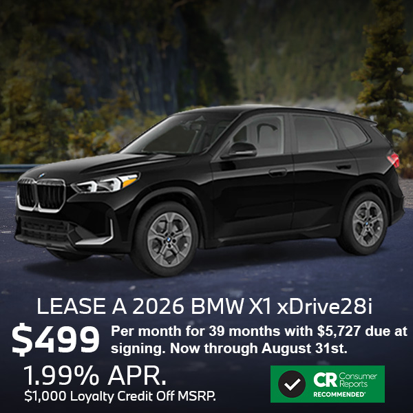 Lease a 2026 BMW X1 xDrive28i
