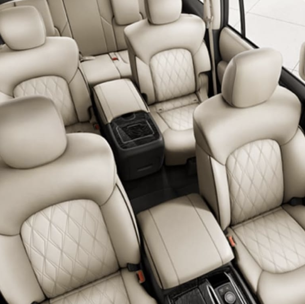 Premium full-size interior seats