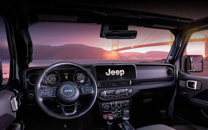 Jeep Wrangler 4xe Interior