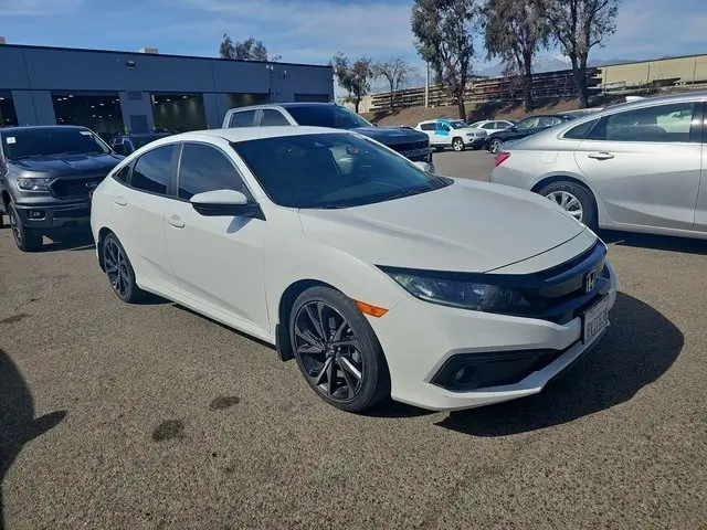 Used 2021 Honda Civic Sport with VIN 2HGFC2F85MH513130 for sale in Las Vegas, NV