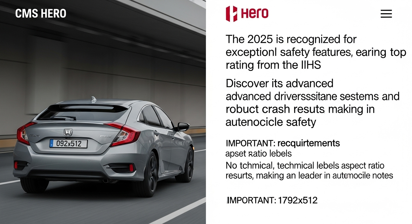 The 2025 Honda Civic is recognized for its exceptional safety features, earning top ratings from the IIHS. Discover its advanced driver-assistance systems and robust crash test results, making it a leader in automotive safety.