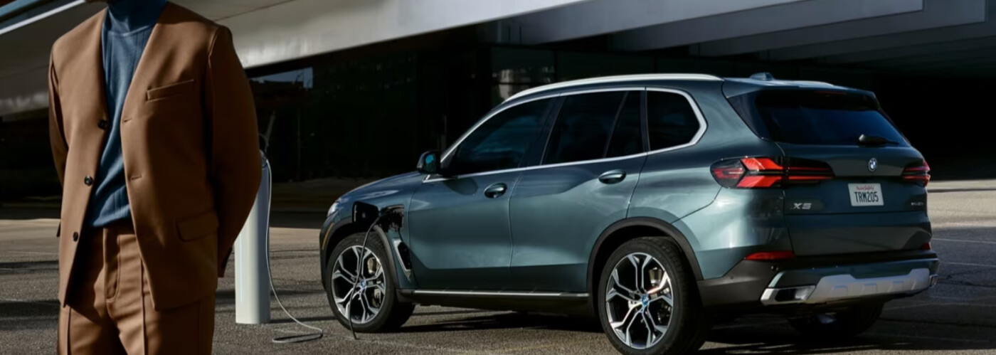 2024 BMW X5 being charged
