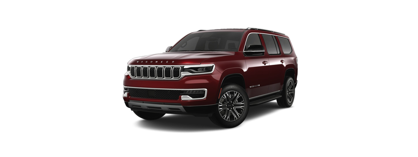 The Jeep Wagoneer series II trim.