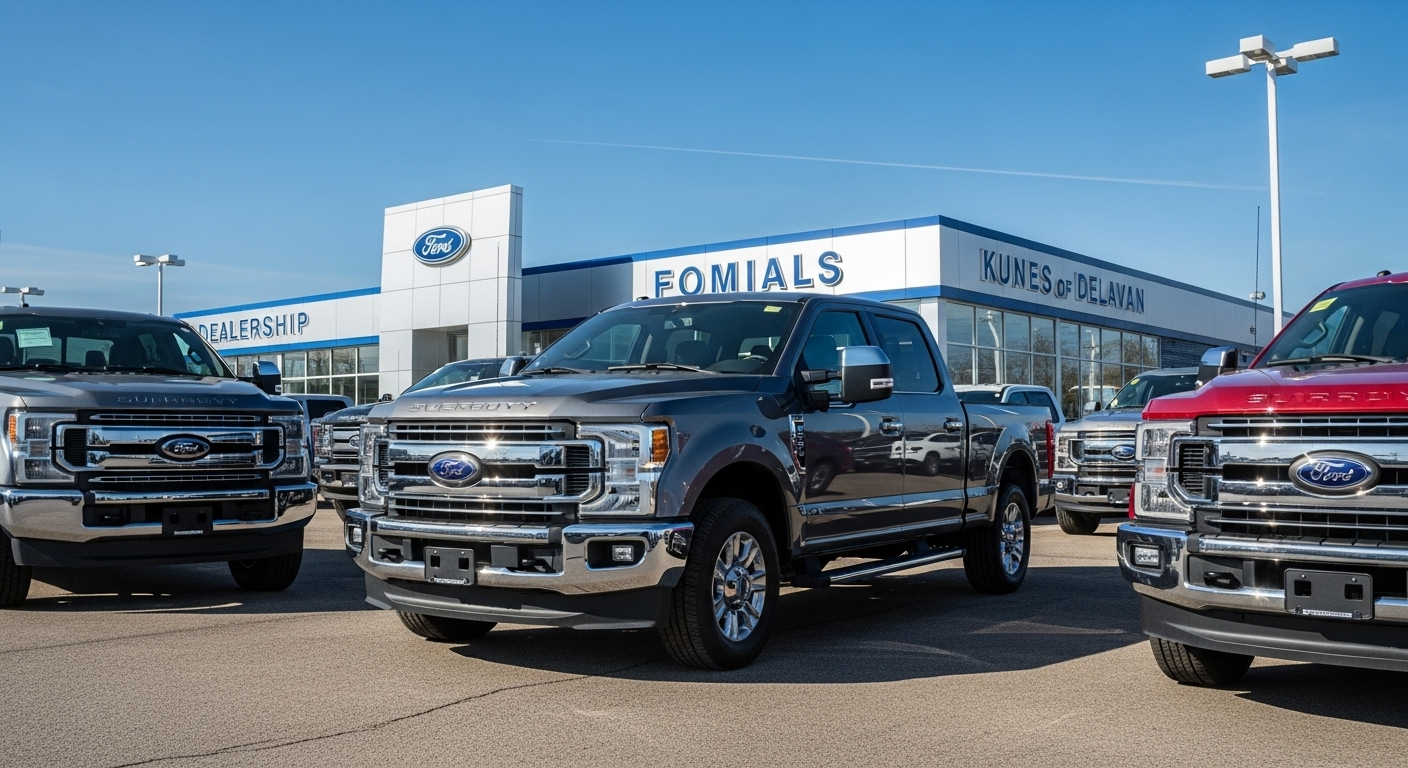 Explore the range of Ford Super Duty trim levels available near Janesville, WI, at Kunes Ford of Delavan. From the powerful XL to the luxurious Limited, discover the perfect truck for your needs.
