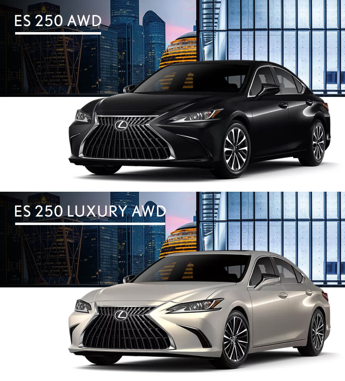 2025 Lexus ES Trim Levels Guide L1