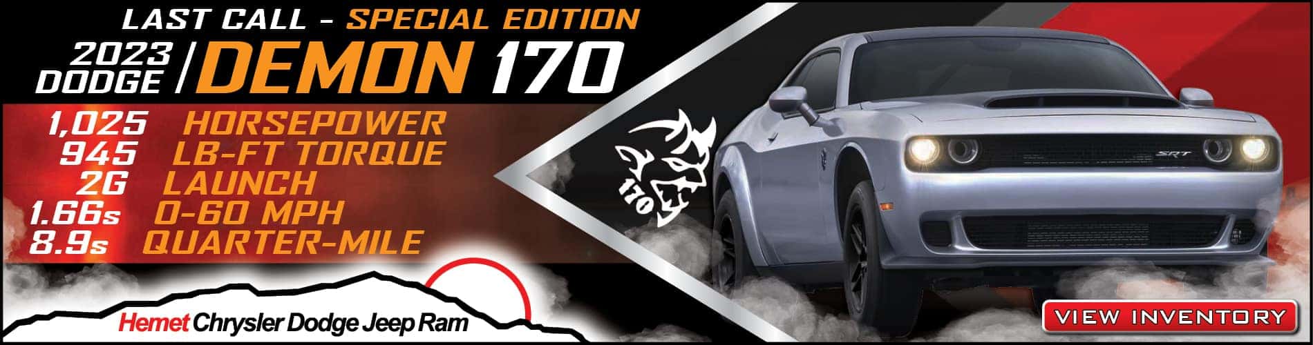 Dodge Challenger Demon 170