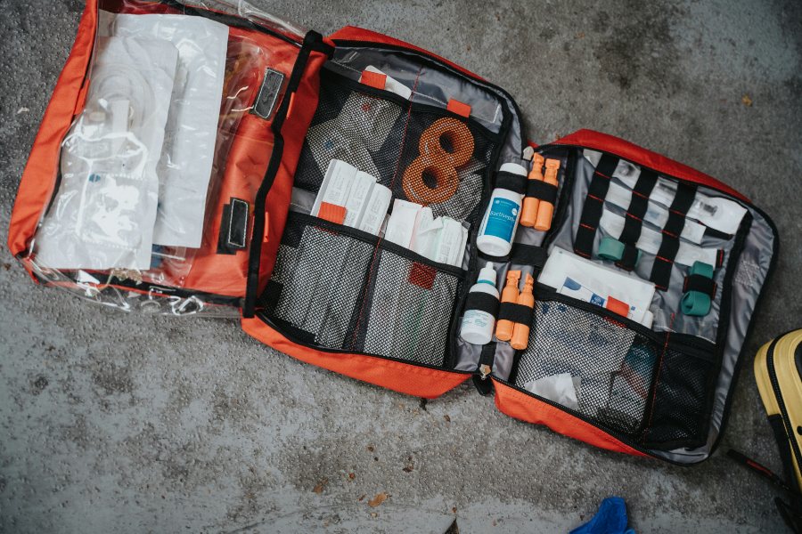 First Aid Kit for Packing Into Your Vehicle