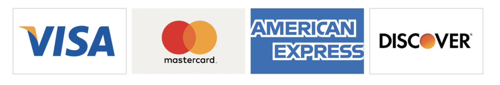 Credit card logos