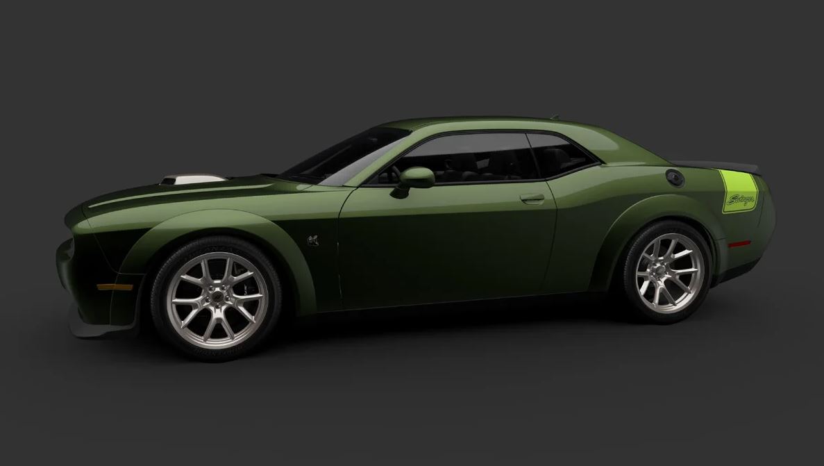 F8 Green 2023 Dodge Challenger R/T Scat Pack Swinger