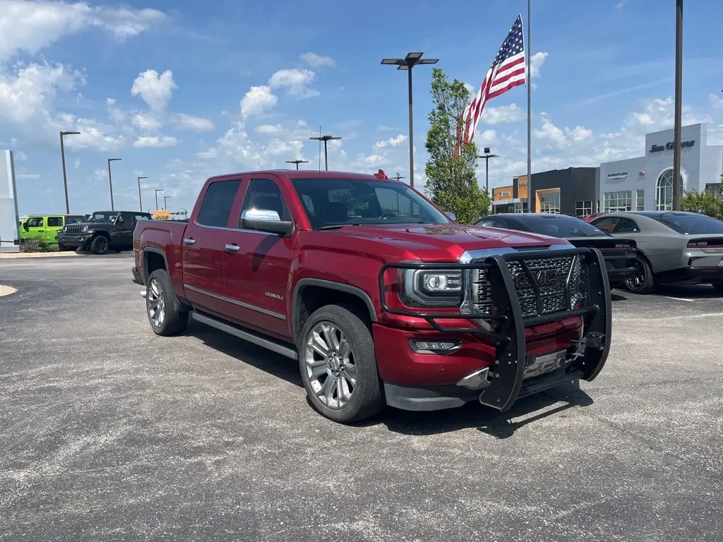 Used 2018 GMC Sierra 1500 Denali Denali with VIN 3GTU2PEJ0JG607437 for sale in Owasso, OK