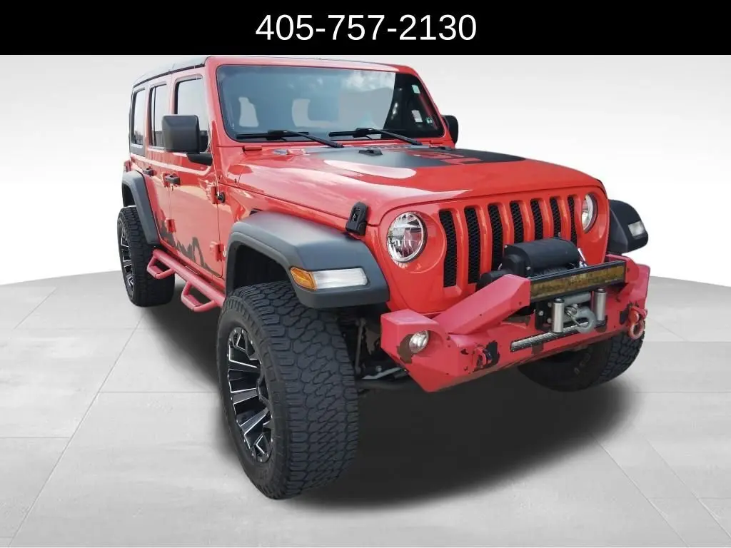 2019 Jeep Wrangler Unlimited Sport S photo 2
