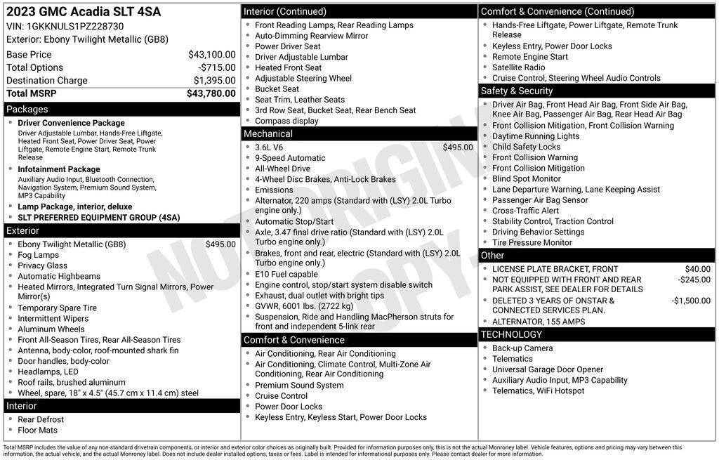 2023 GMC Acadia SLT - Photo 13