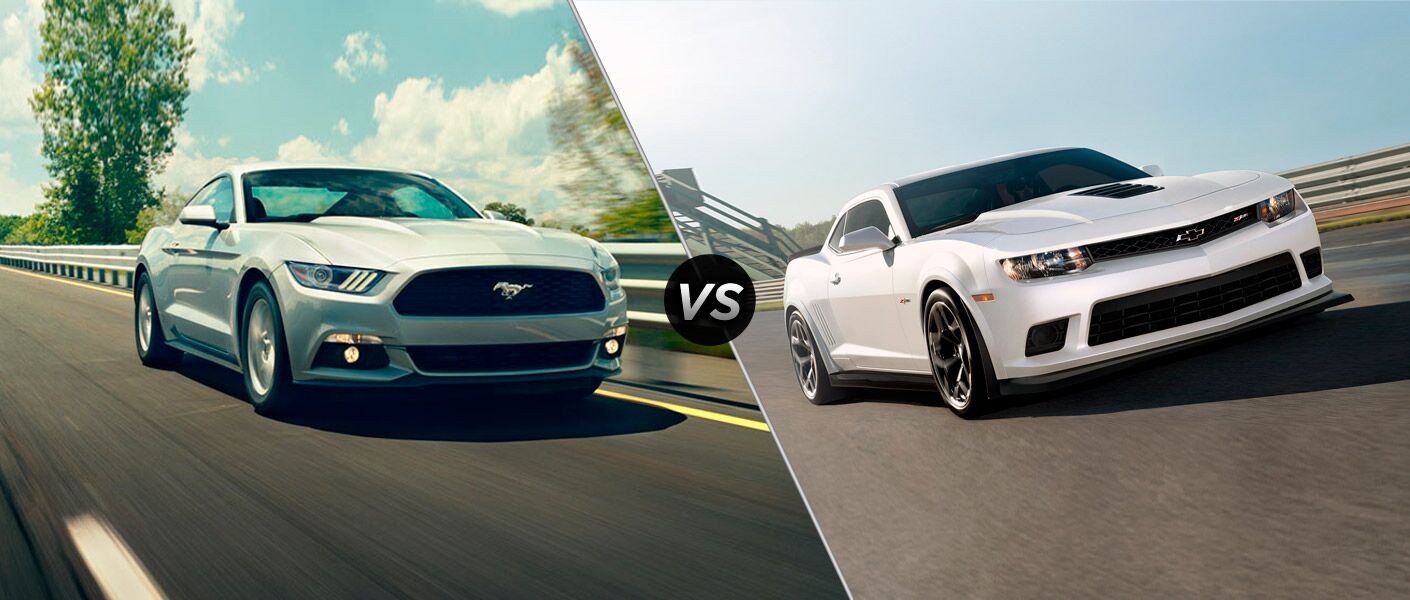 2015 Ford Mustang GT vs 2015 Chevy Camaro SS