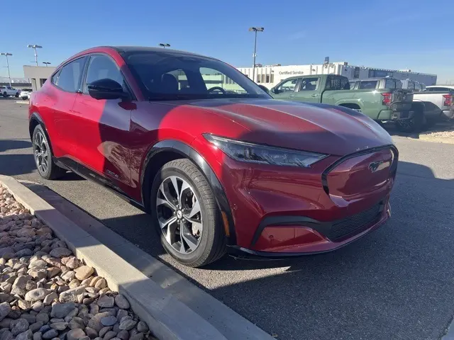 Used 2023 Ford Mustang Mach-E Premium AWD with VIN 3FMTK3SU4PMA97859 for sale in North Salt Lake, UT