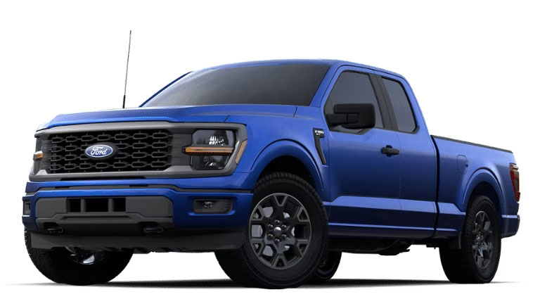 image of black ford f-150 xlt