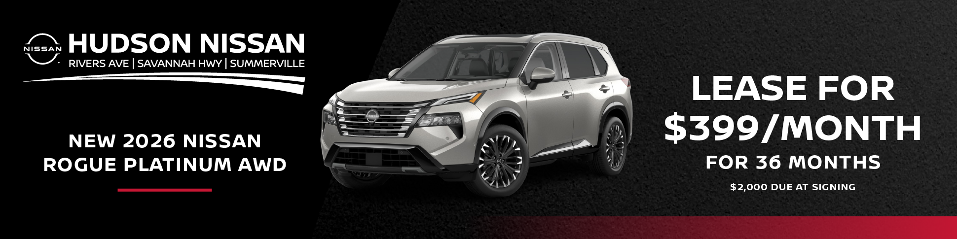 NEW 2026 NISSAN ROGUE PLATINUM AWD