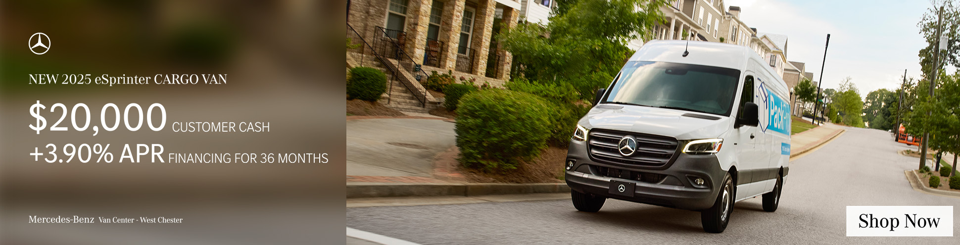 New 2025 eSprinter Cargo Van