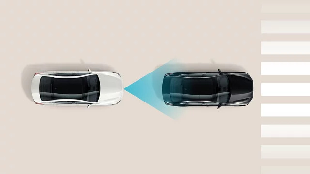 Forward collision-aviodance assist.