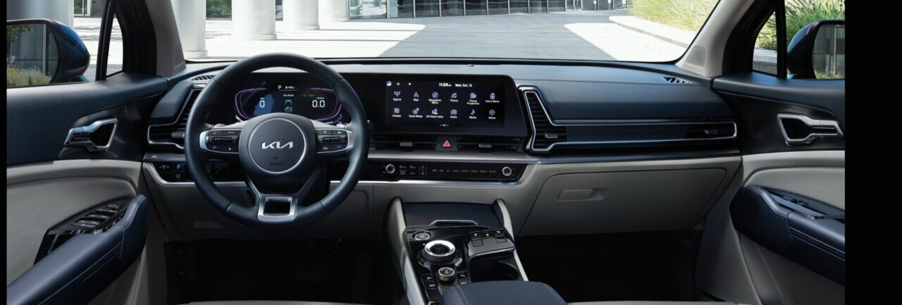 Kia Sportage technology comparison image