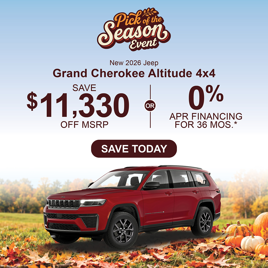 New 2026 Jeep Grand Cherokee Altitude 4x4