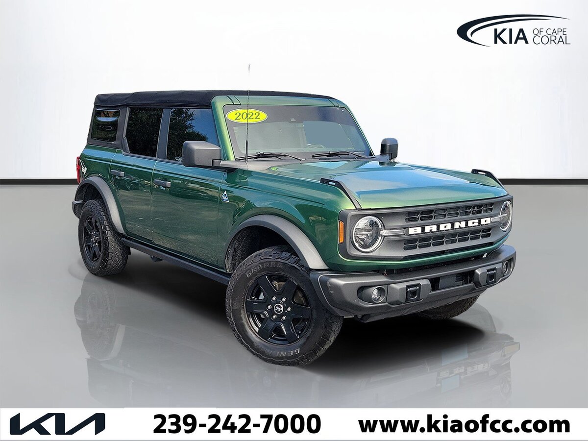 2022 Ford Bronco Black Diamond 4 Door 4x4