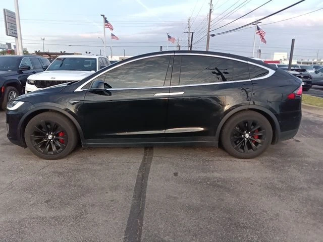 Used 2017 Tesla Model X P100D with VIN 5YJXCBE49HF077654 for sale in Tulsa, OK