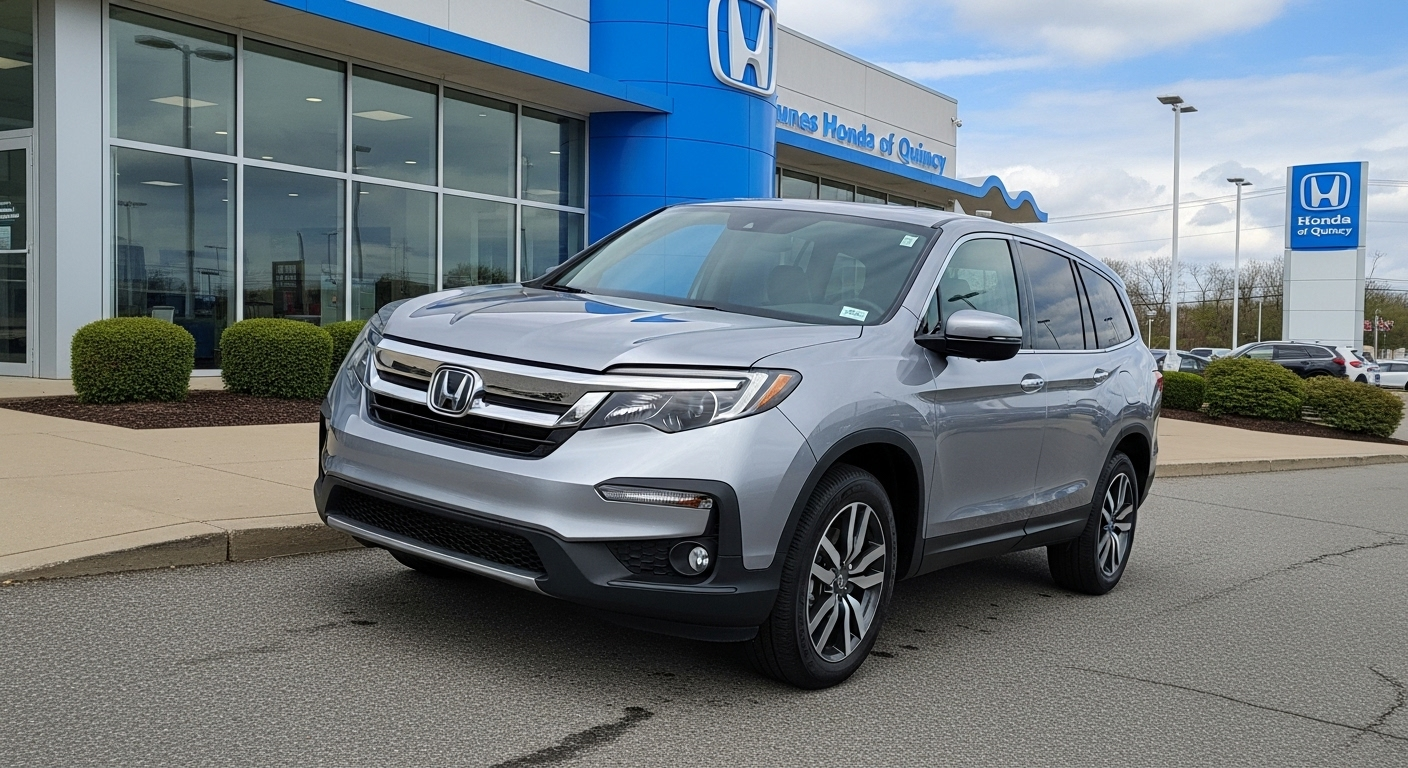 Explore the 2025 Honda Pilot at Kunes Honda of Quincy. Check out our inventory and find the perfect model for you. Shop New Hondas today!