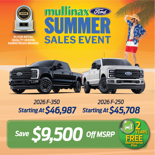 2026 F-350 & 2026 F-250: Save $9,500 off MSRP