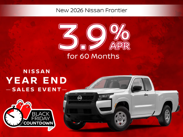 New 2026 Nissan Frontier 