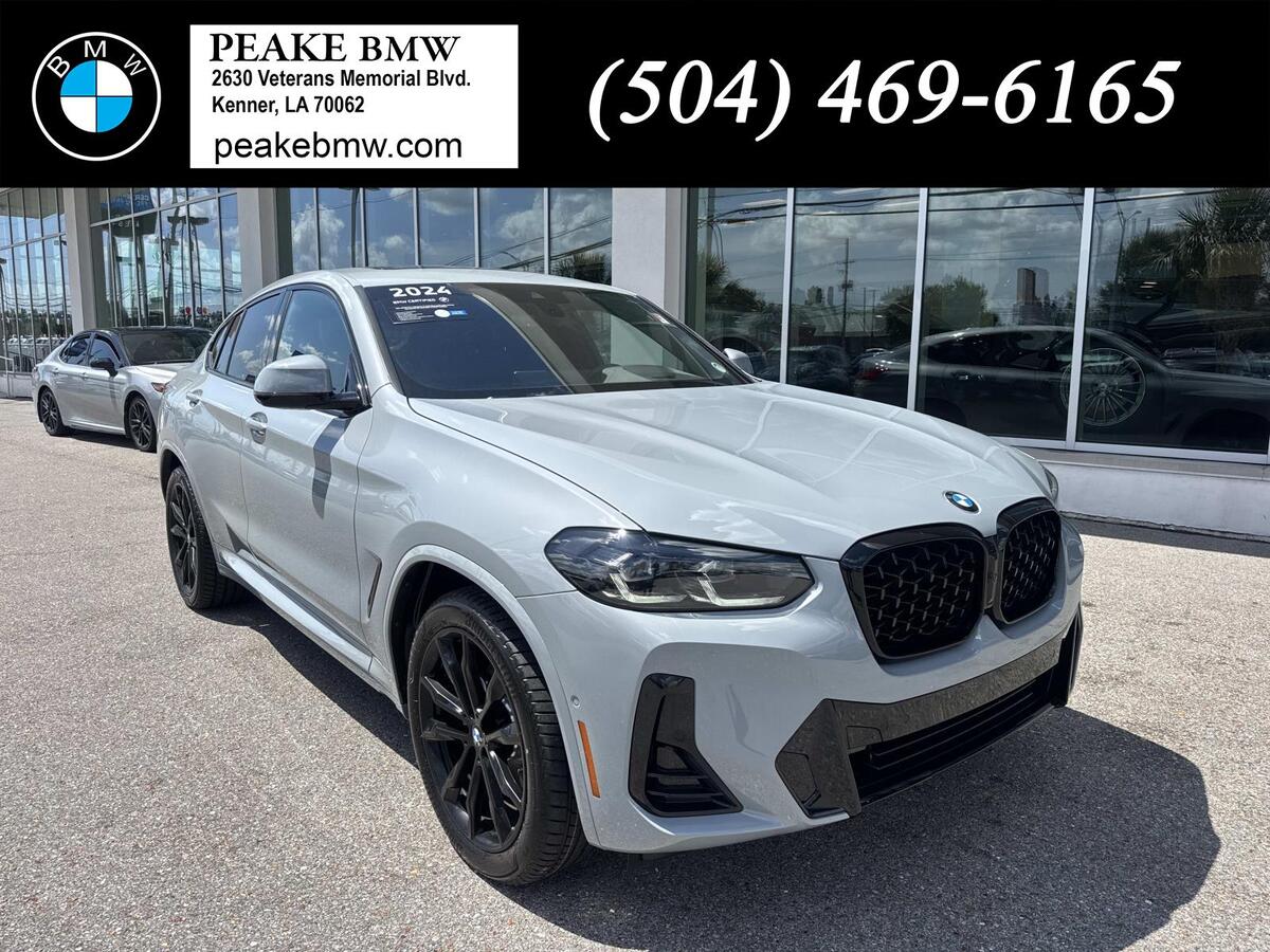 2024 BMW X4 xDrive30i
