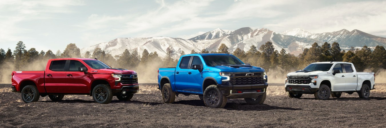 2025 Chevrolet Silverado 1500 Lineup Exterior Profiles