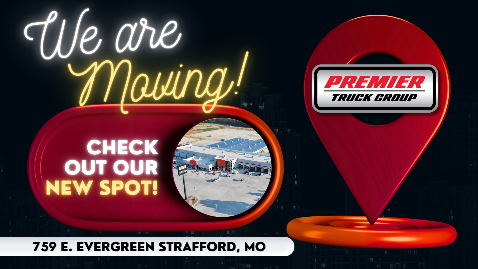 We are Moving