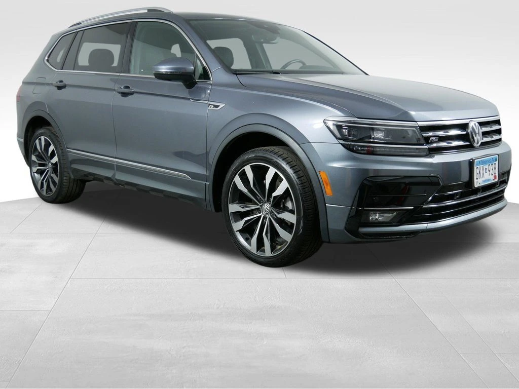 Used 2021 Volkswagen Tiguan SEL Premium R-Line with VIN 3VV4B7AX0MM109014 for sale in Brooklyn Park, Minnesota