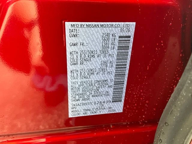 2026 Nissan Murano Platinum - Photo 14