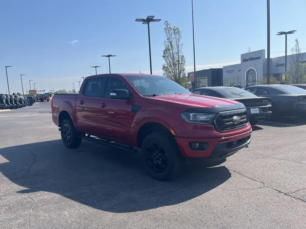 Used 2021 Ford Ranger Lariat with VIN 1FTER4FHXMLD47047 for sale in Owasso, OK