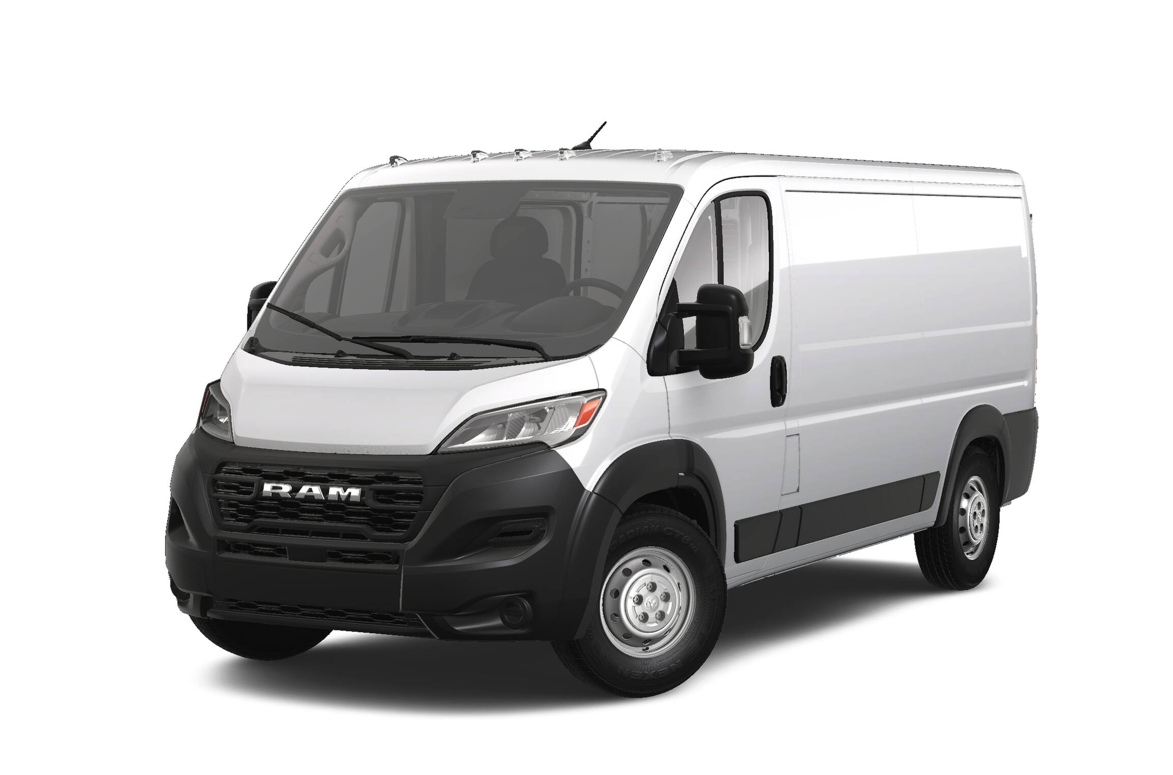 2025 RAM ProMaster 1500 Tradesman Cargo Van Low Roof 136” WB Exterior Driver Side Front Profile