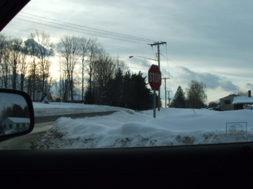 Winter weather driving conditions in Kirksville, MO.