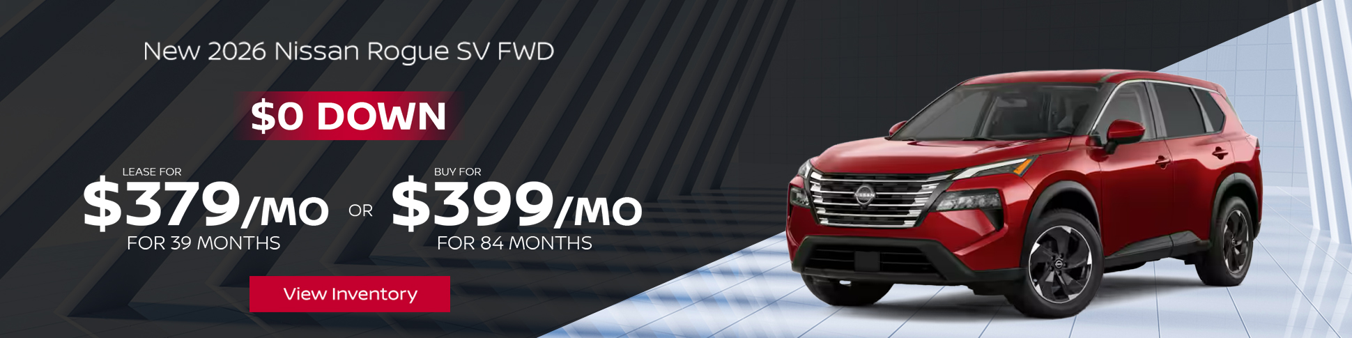 New 2026 Nissan Rogue SV FWD