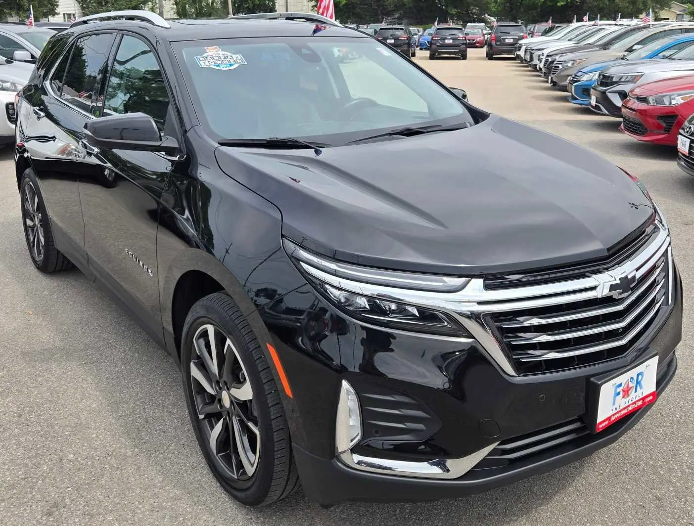 Used 2022 Chevrolet Equinox Premier with VIN 2GNAXXEV0N6153982 for sale in Boone, IA