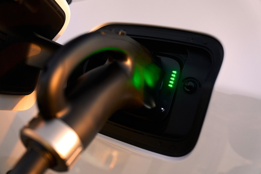 2026 Dodge Charger Daytona Exterior Charging Port while Plugged In