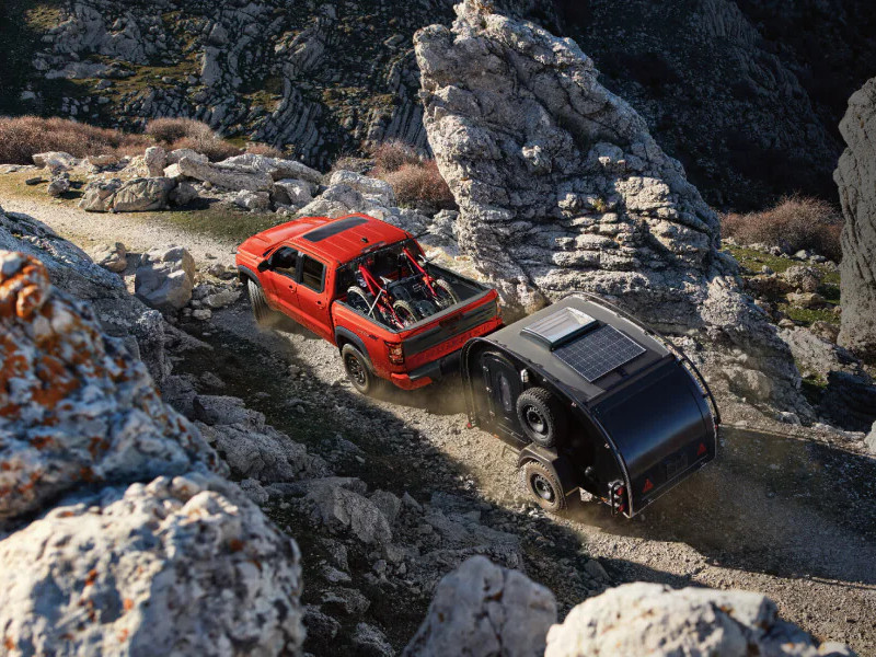 2026 Nissan Frontier frame and towing