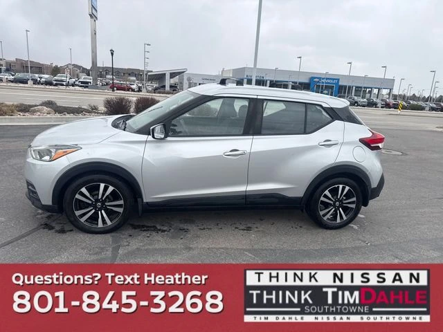 Used 2018 Nissan Kicks SV with VIN 3N1CP5CU6JL523213 for sale in South Jordan, UT