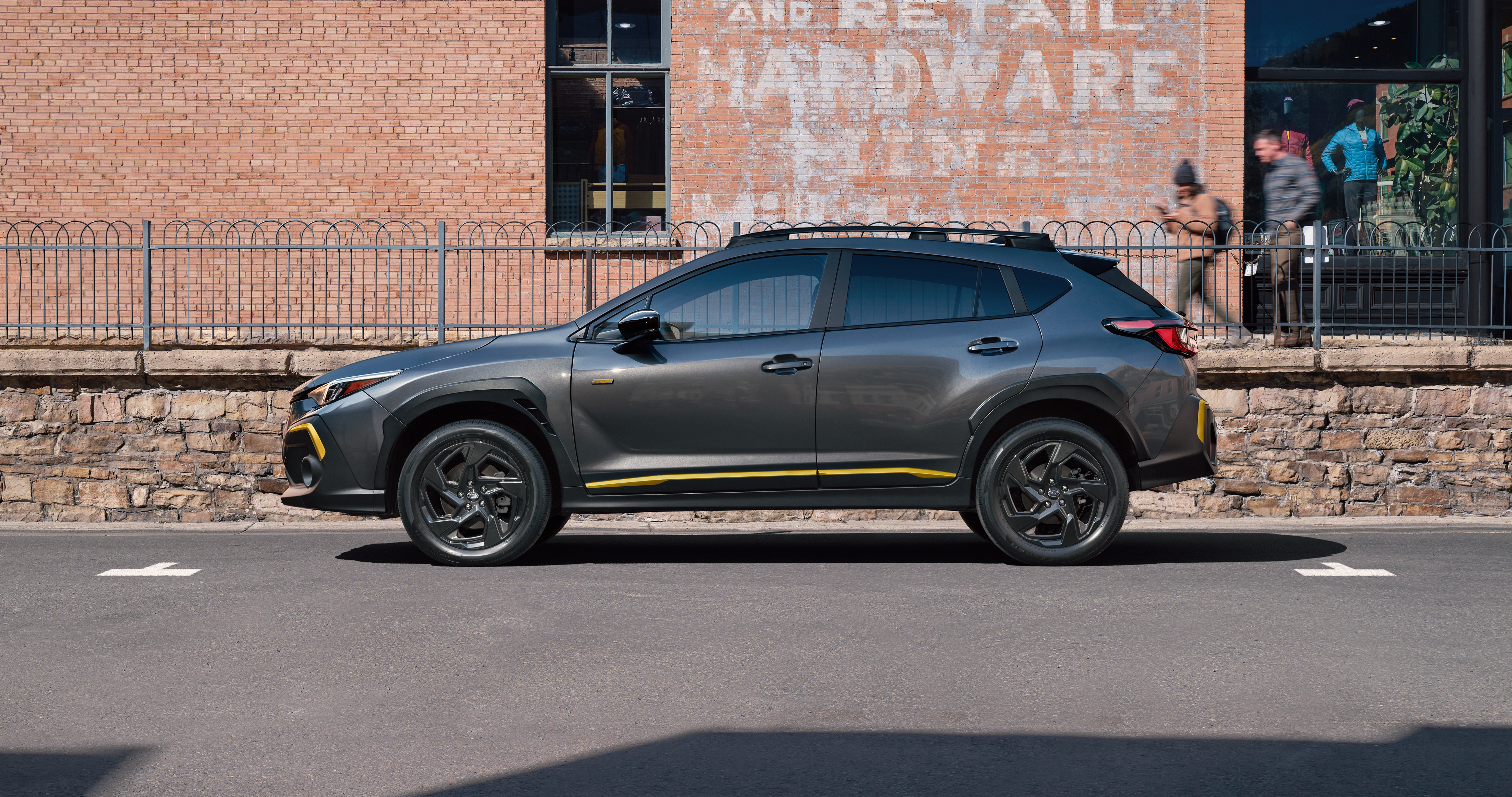 Left-facing grey 2026 Subaru Crosstrek Compact SUV