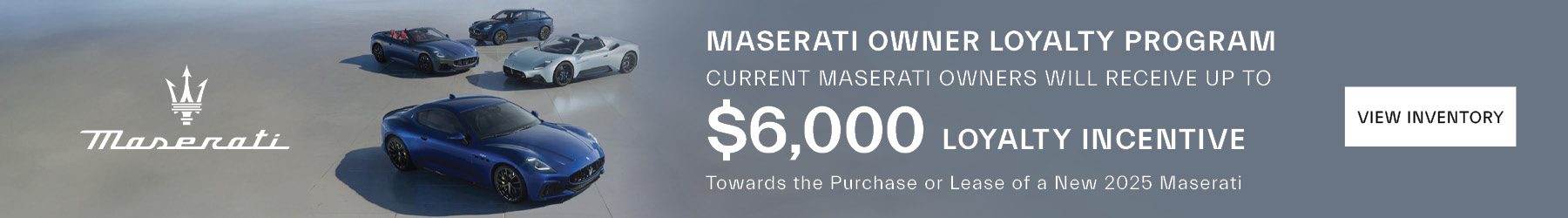 Maserati Owner Loyalty Program