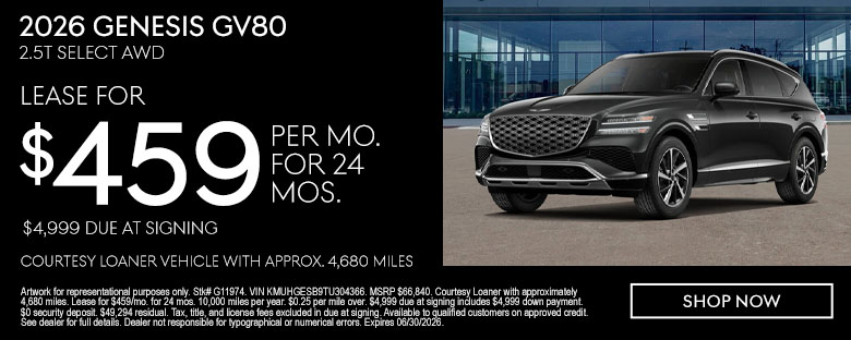 2026 Genesis GV80
