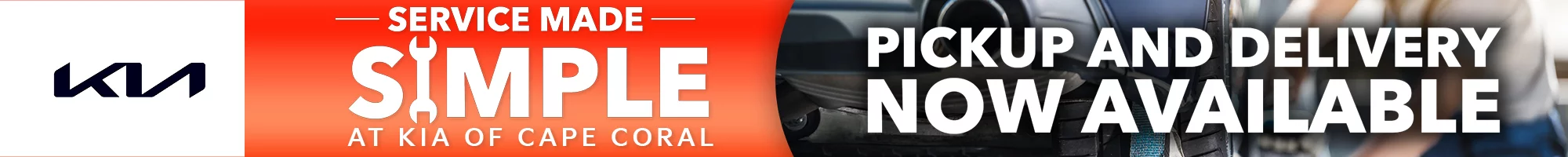 Service Made Simple At Kia of Cape Coral Pickup And Delivery Now Available