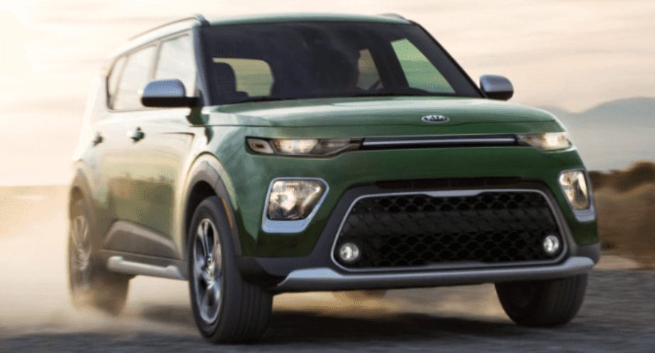 2020 Kia Soul on Dusty Road