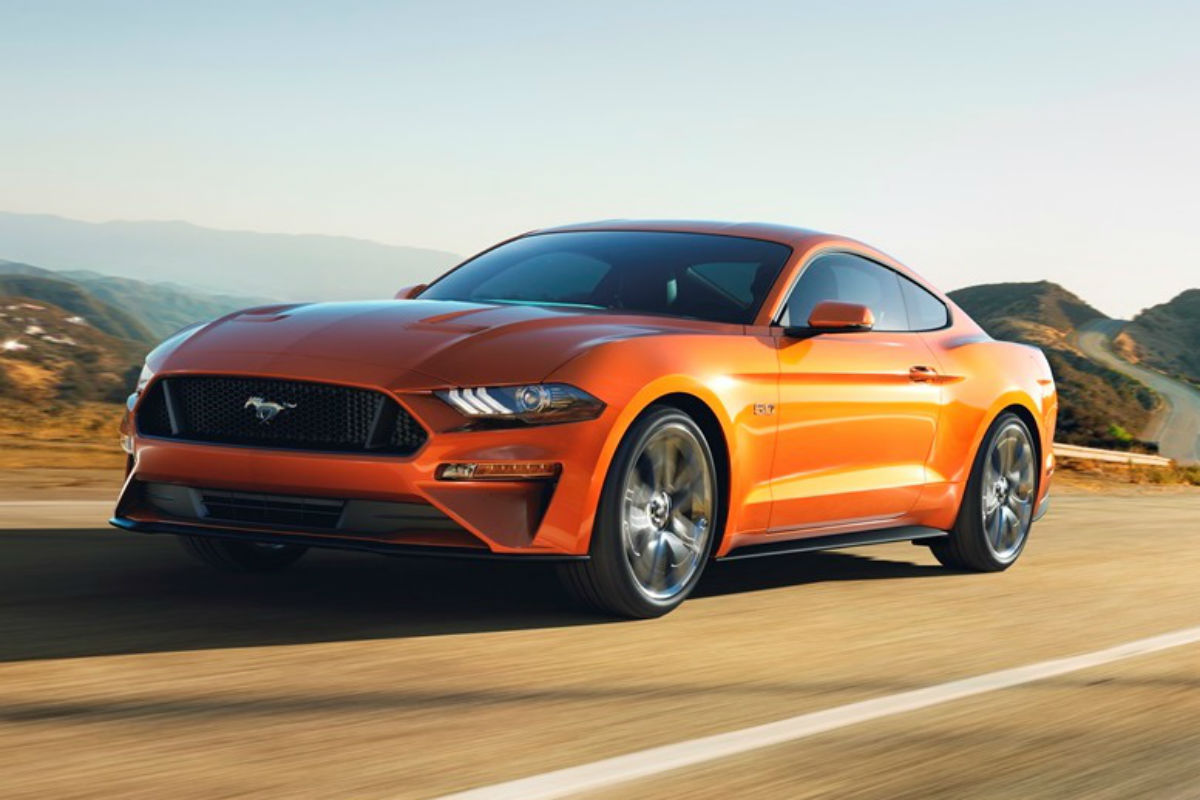 2018 Ford Mustang GT front side exterior_o