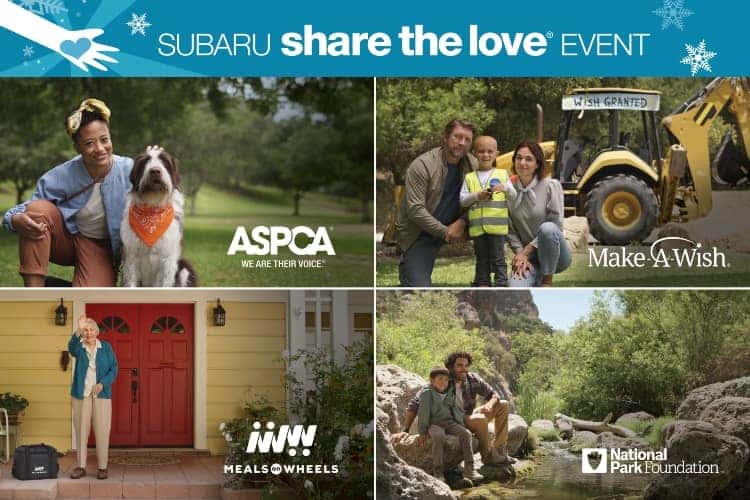 Subaru Share the Love Event Charities