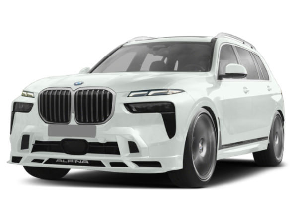 2024 BMW X7 Alpine White angular front